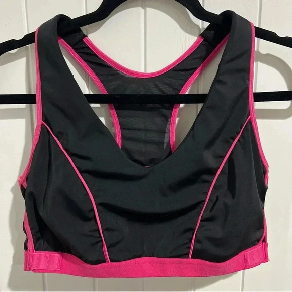 Marika Miracles Bra Womens Racerback Sports Wire Free Plus Black Size 20 - Picture 1 of 12